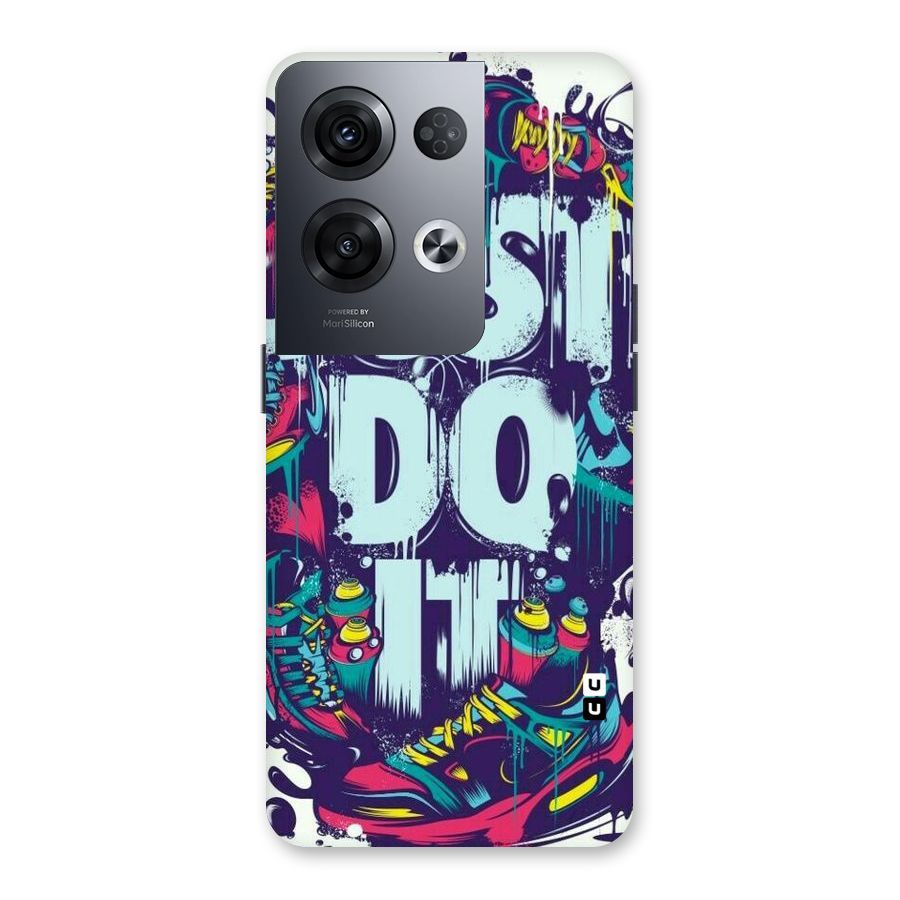 Do It Abstract Back Case for Oppo Reno8 Pro 5G
