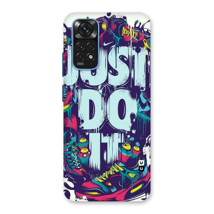 Do It Abstract Back Case for Redmi Note 11S
