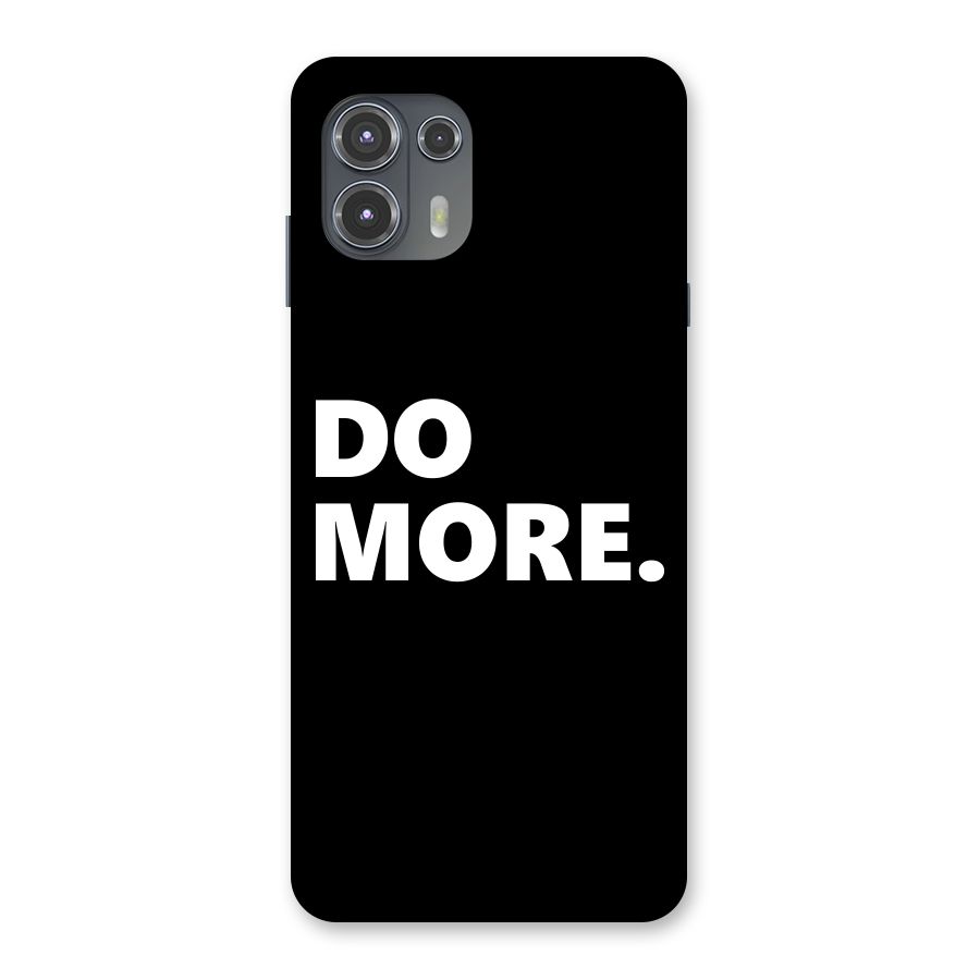 Do More Back Case for Motorola Edge 20 Fusion