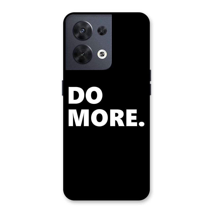 Do More Back Case for Oppo Reno8 5G