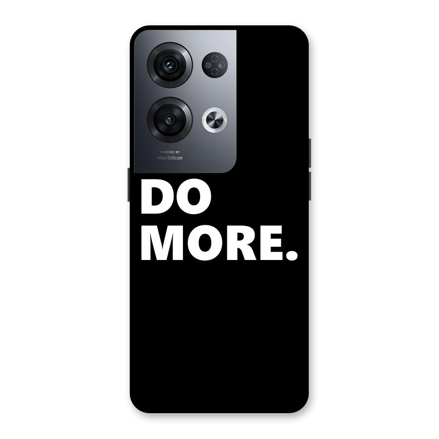 Do More Back Case for Oppo Reno8 Pro 5G
