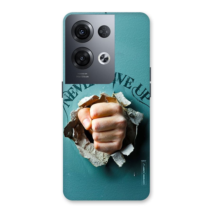 Do Not Give Up Back Case for Oppo Reno8 Pro 5G