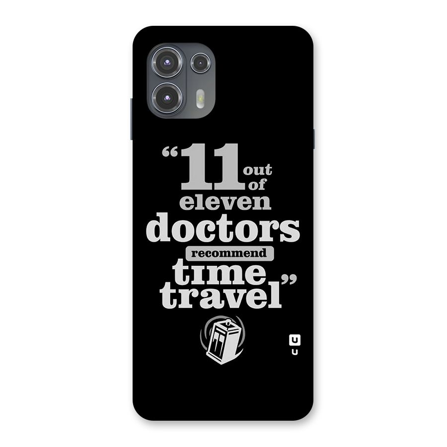 Doctors Recommend Time Travel Back Case for Motorola Edge 20 Fusion