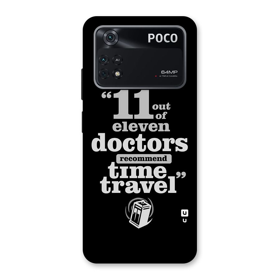 Doctors Recommend Time Travel Back Case for Poco M4 Pro 4G