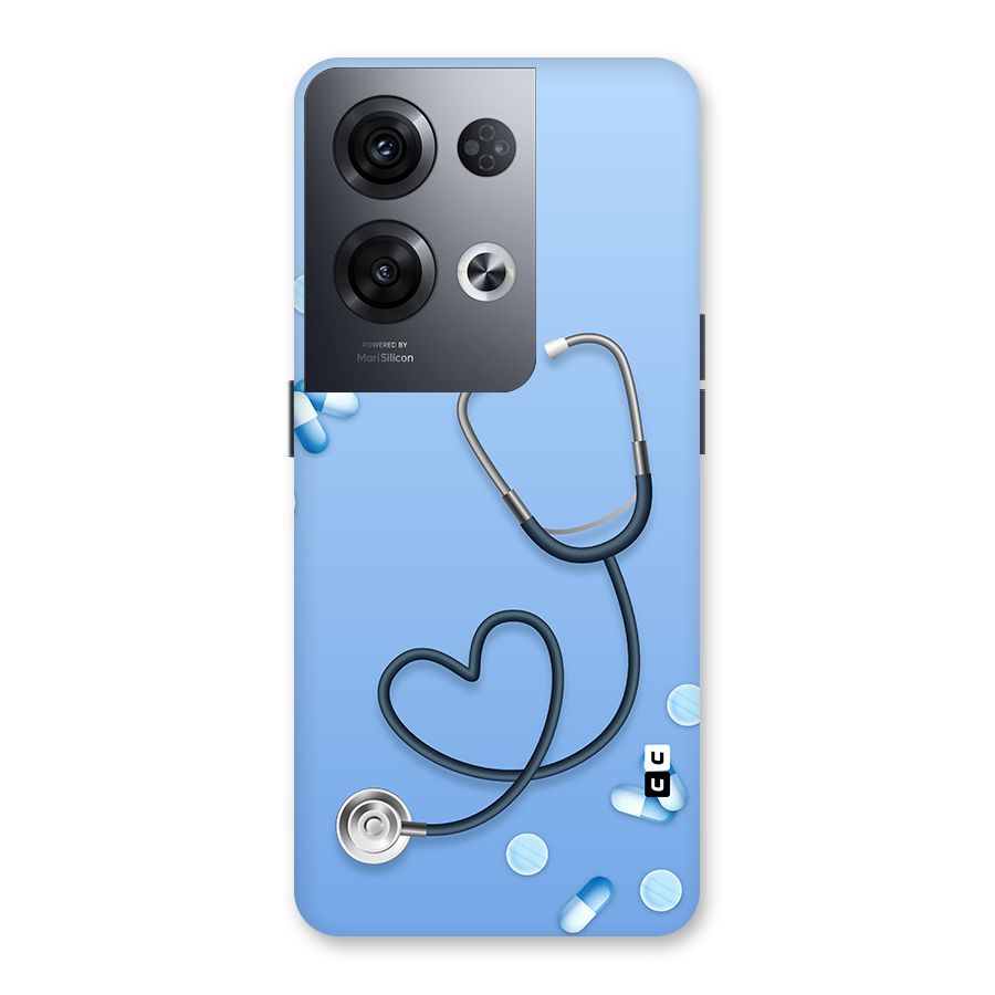 Doctors Stethoscope Back Case for Oppo Reno8 Pro 5G