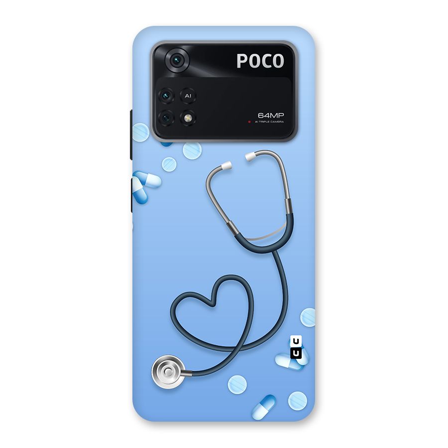 Doctors Stethoscope Back Case for Poco M4 Pro 4G