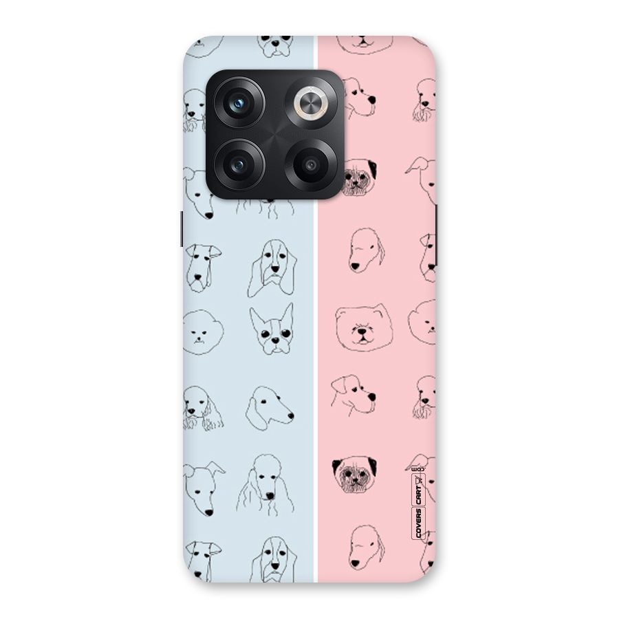 Dog Cat And Cow Back Case for OnePlus 10T