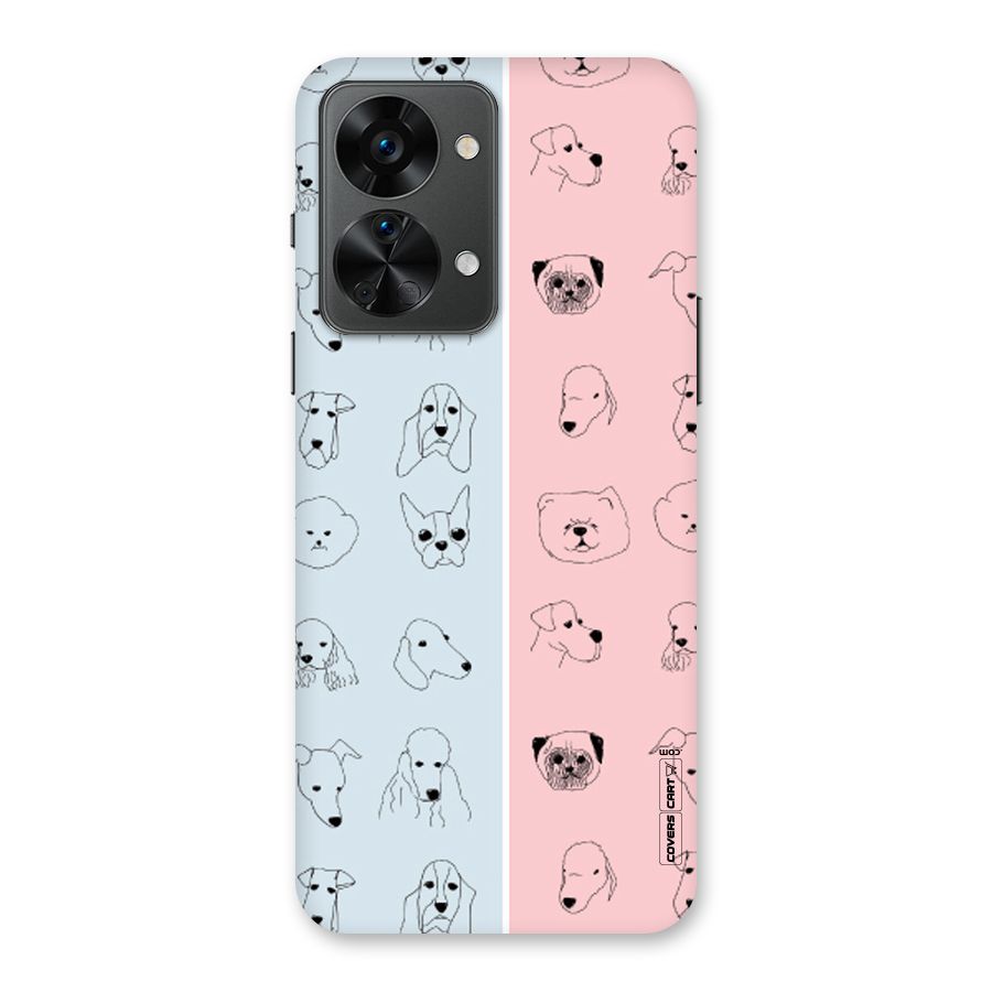Dog Cat And Cow Back Case for OnePlus Nord 2T