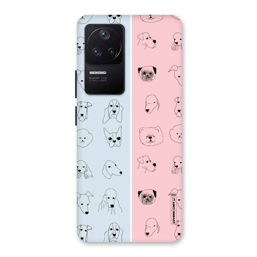 Dog Cat And Cow Back Case for Poco F4 5G