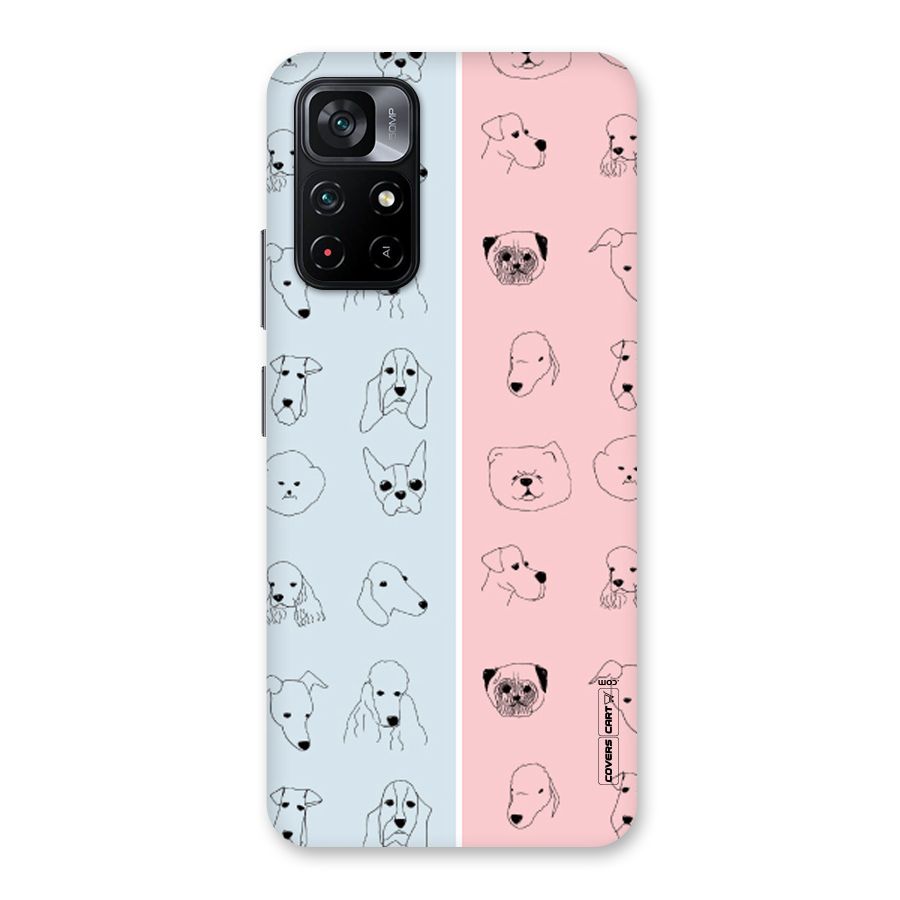 Dog Cat And Cow Back Case for Poco M4 Pro 5G