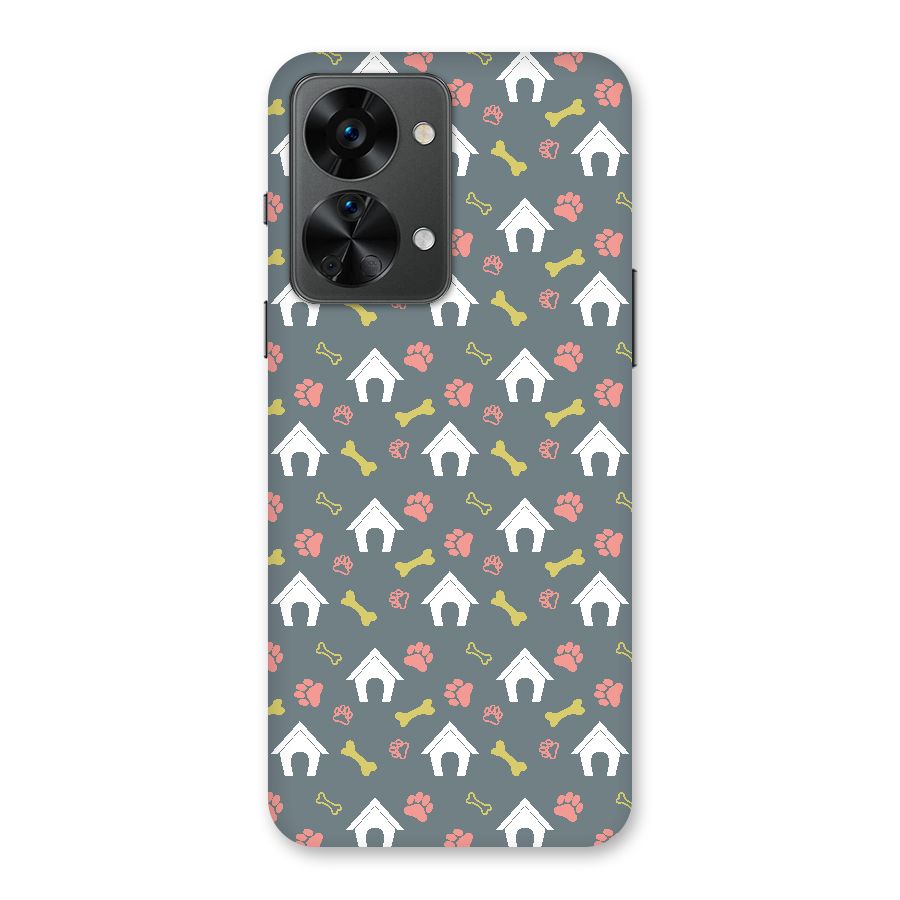 Dog Pattern Back Case for OnePlus Nord 2T
