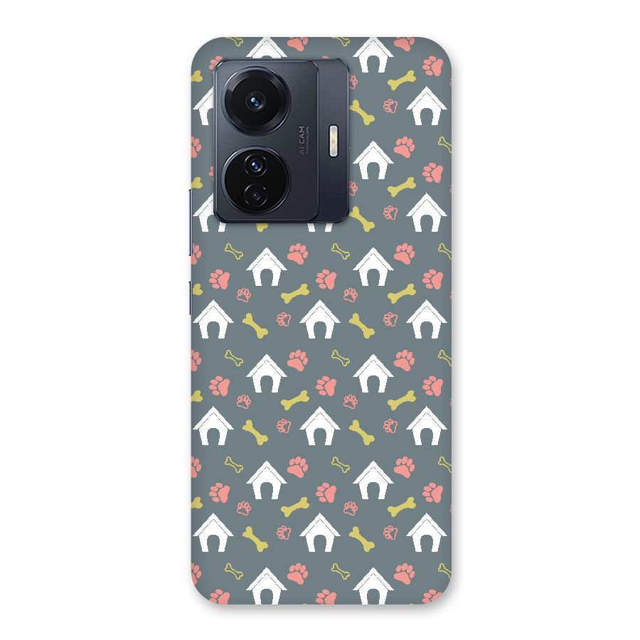 Dog Pattern Back Case for Vivo T1 Pro