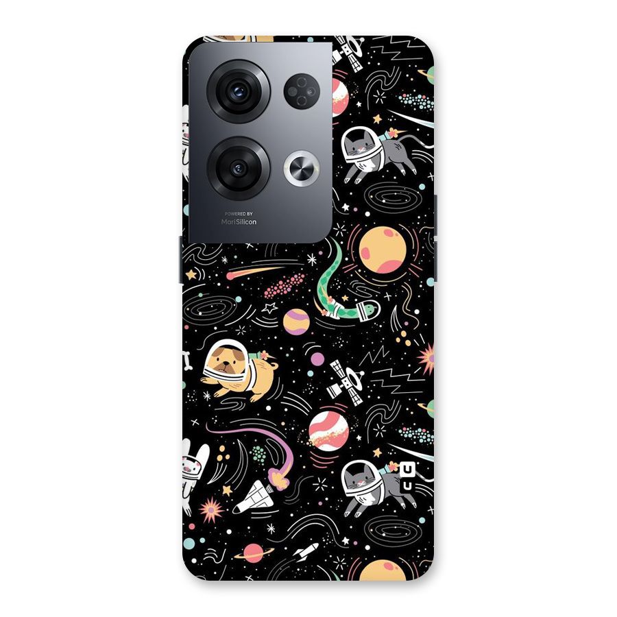 Dog Planetarium Back Case for Oppo Reno8 Pro 5G