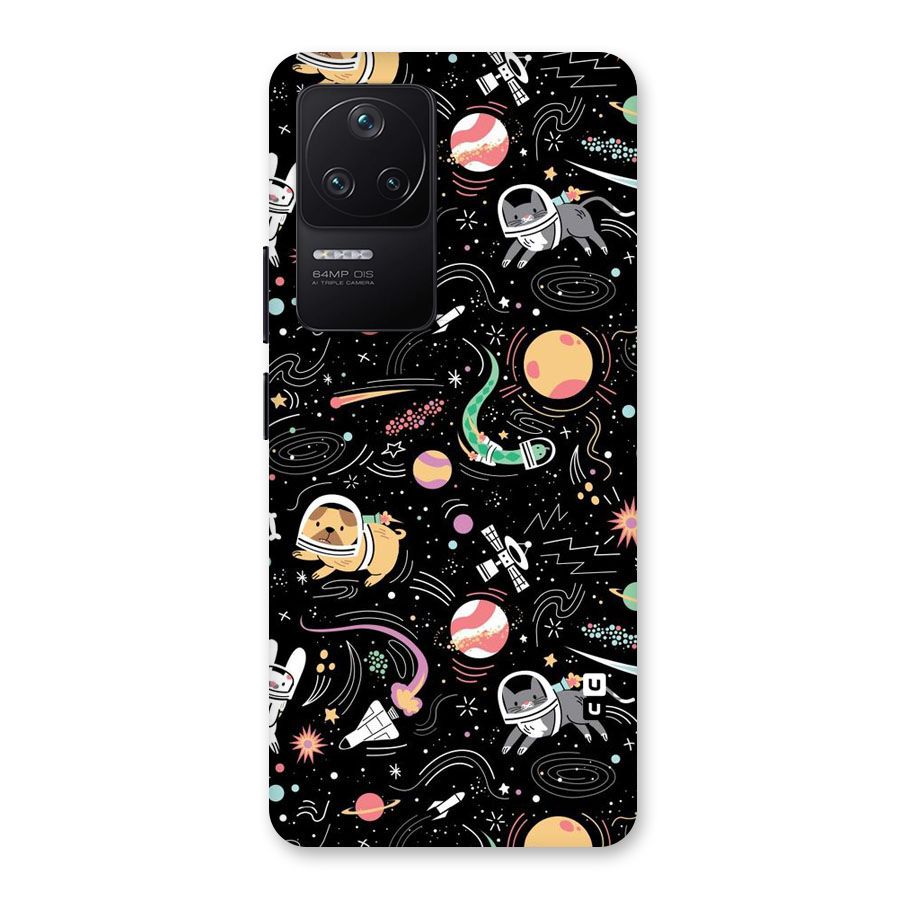Dog Planetarium Back Case for Poco F4 5G