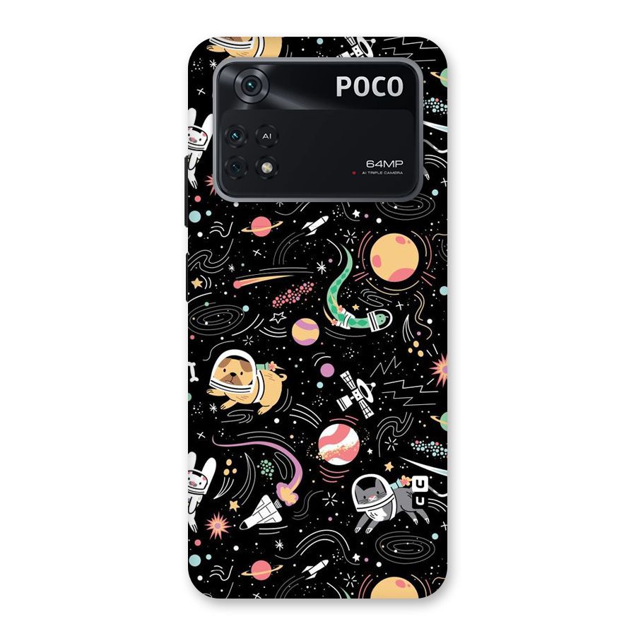 Dog Planetarium Back Case for Poco M4 Pro 4G