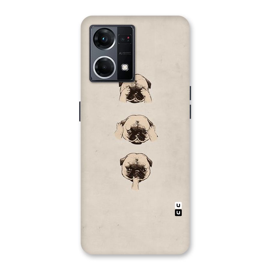Doggo Moods Glass Back Case for Oppo F21 Pro 5G