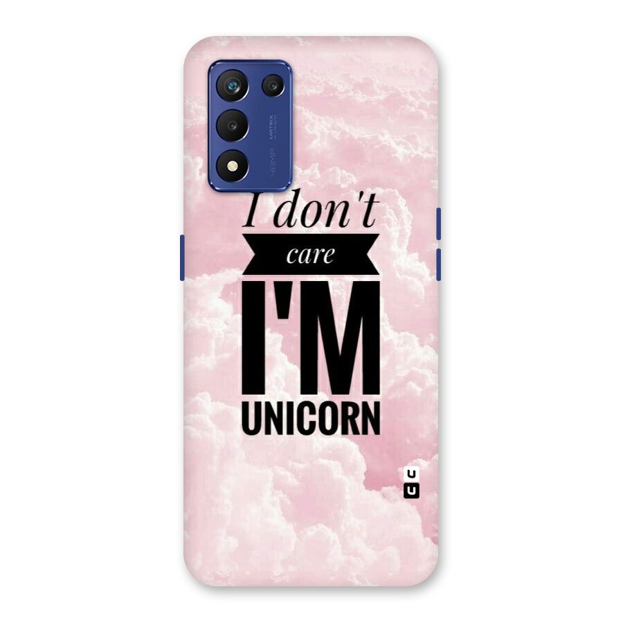 Dont Care Unicorn Back Case for Realme 9 5G Speed