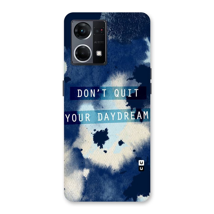 Dont Quit Glass Back Case for Oppo F21 Pro 5G