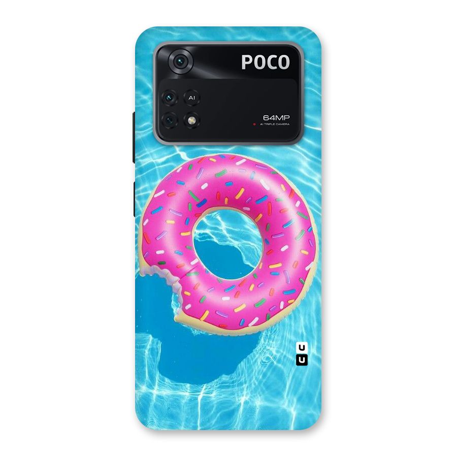 Donut Swim Back Case for Poco M4 Pro 4G