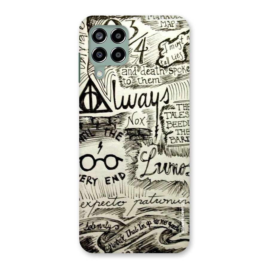 Doodle Art Back Case for Galaxy M33