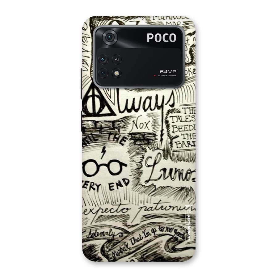 Doodle Art Back Case for Poco M4 Pro 4G