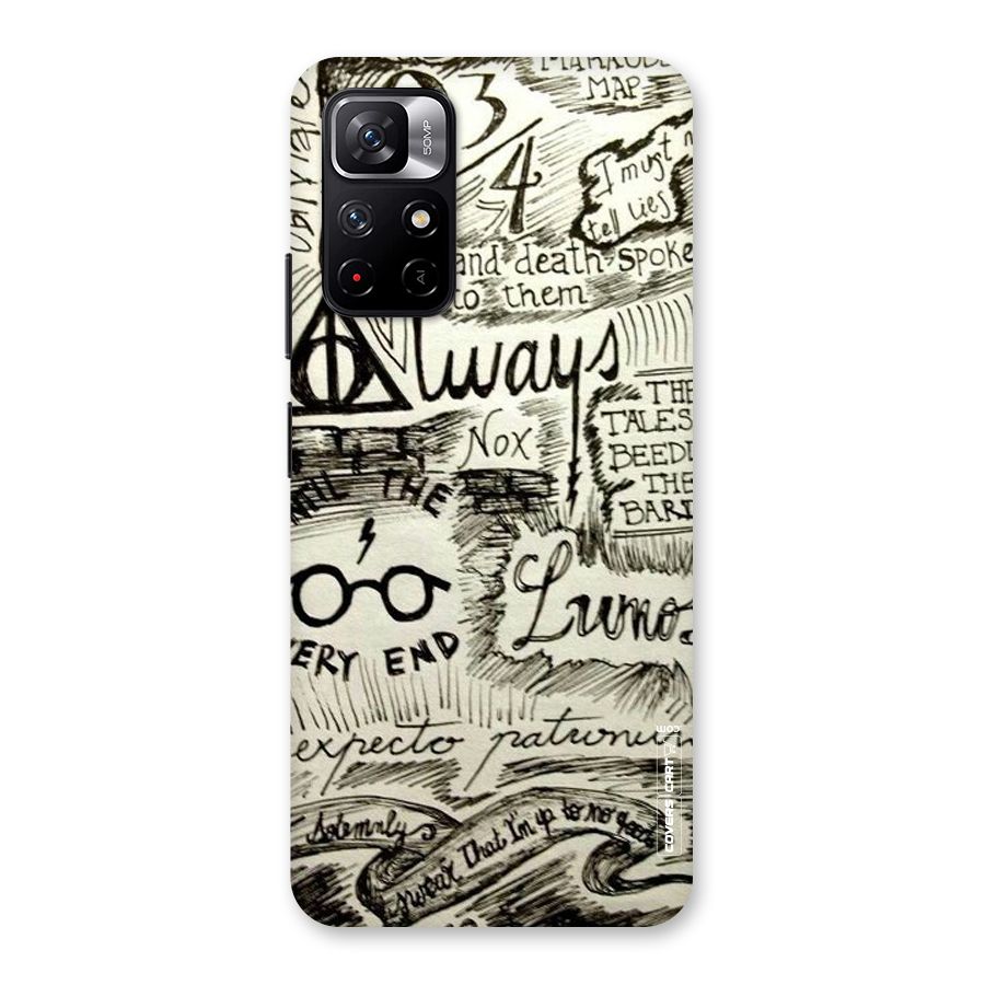 Doodle Art Back Case for Redmi Note 11T 5G