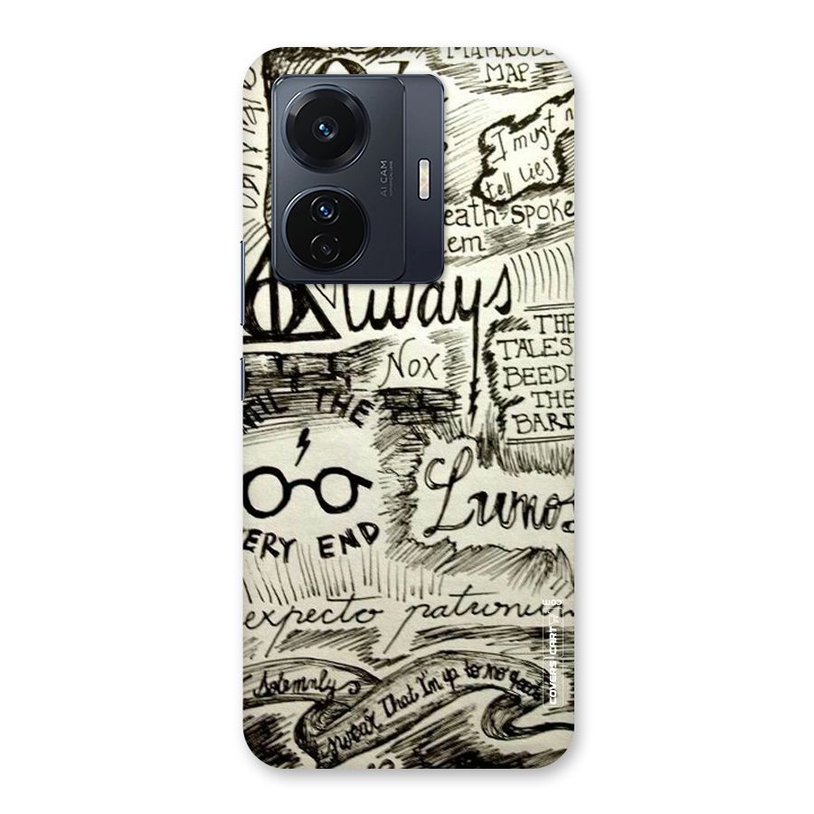 Doodle Art Back Case for Vivo T1 Pro