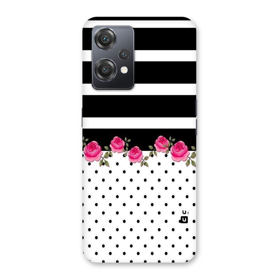Dots Roses Stripes Back Case for OnePlus Nord CE 2 Lite 5G