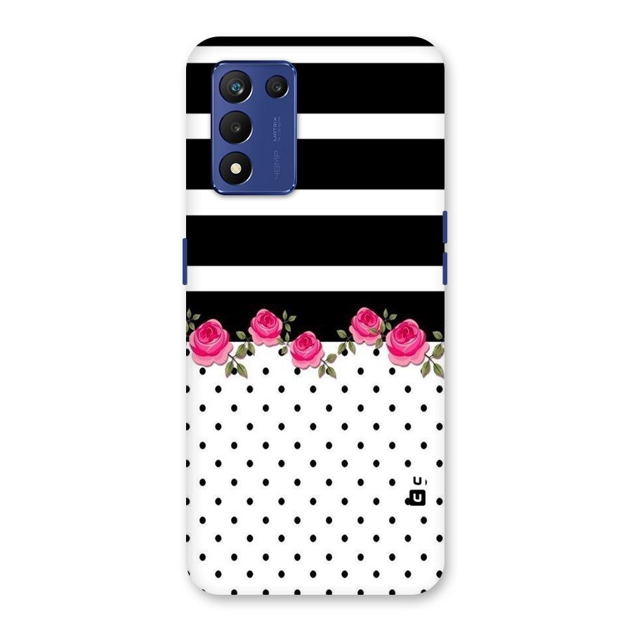 Dots Roses Stripes Back Case for Realme 9 5G Speed