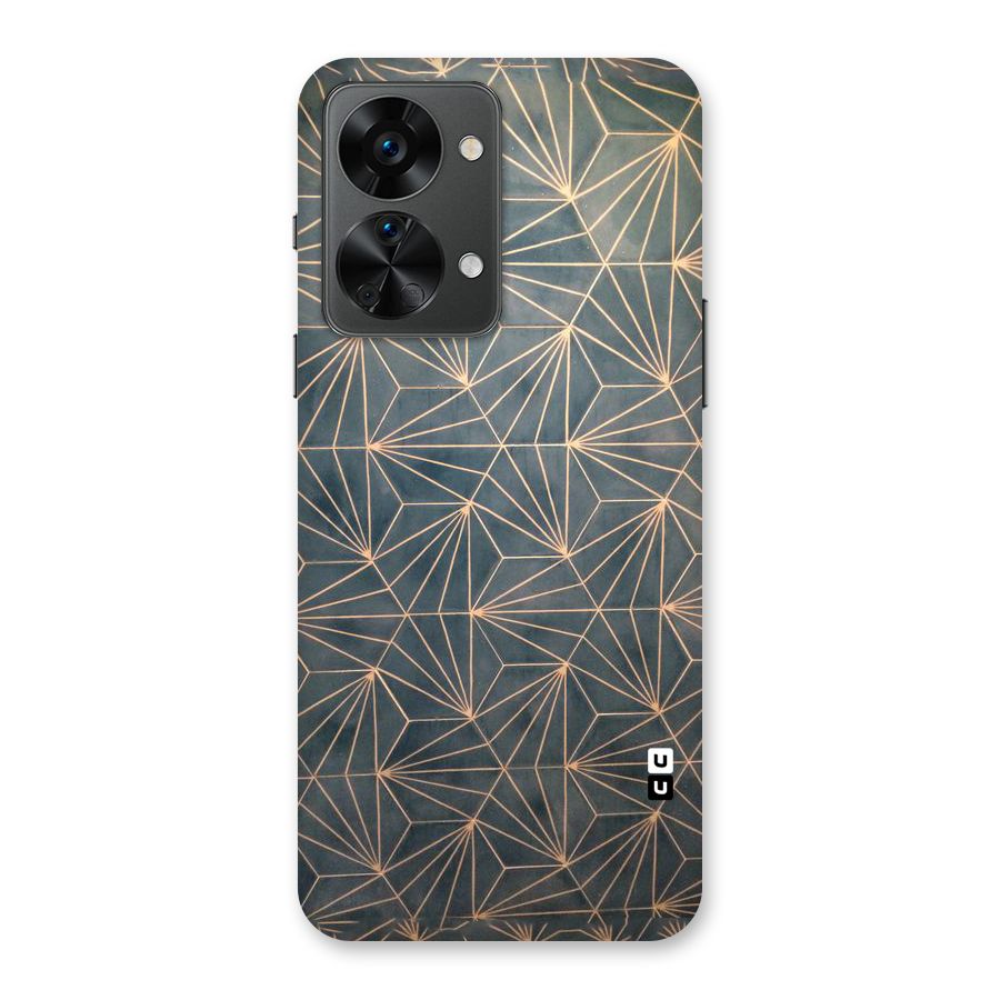 Dotted Lines Pattern Back Case for OnePlus Nord 2T