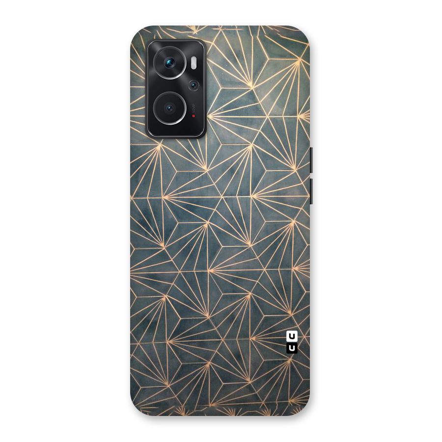 Dotted Lines Pattern Back Case for Oppo K10 4G