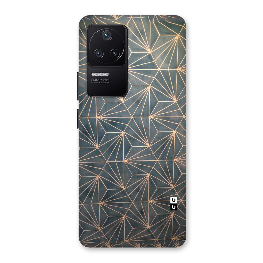 Dotted Lines Pattern Back Case for Poco F4 5G