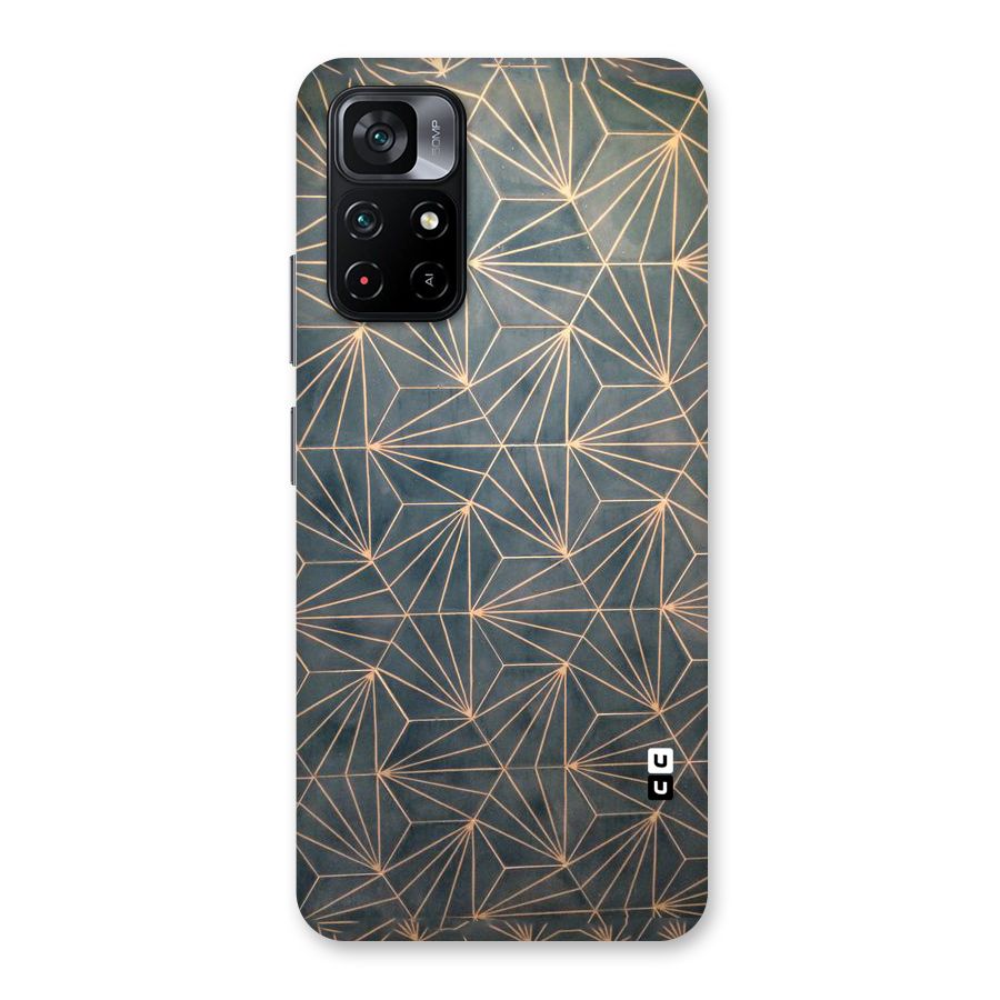 Dotted Lines Pattern Back Case for Poco M4 Pro 5G