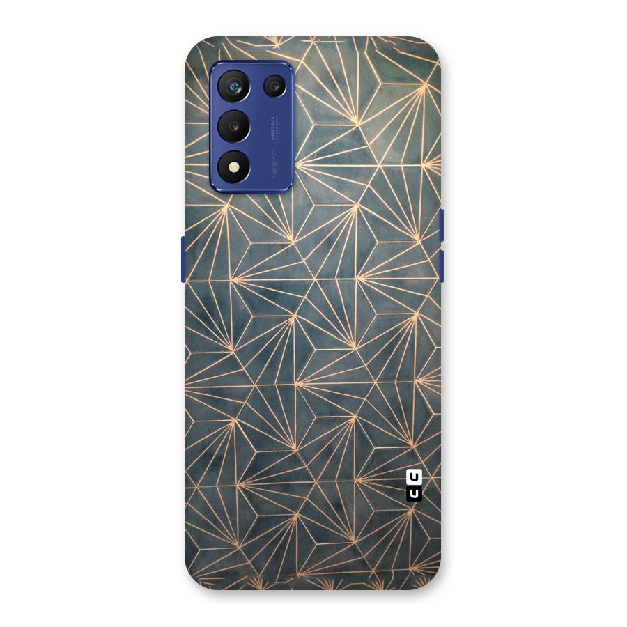 Dotted Lines Pattern Back Case for Realme 9 5G Speed