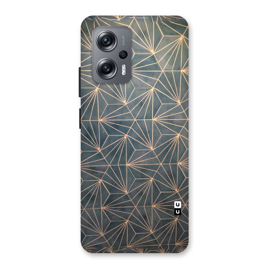 Dotted Lines Pattern Back Case for Redmi K50i