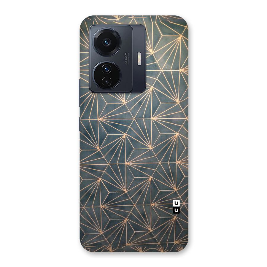 Dotted Lines Pattern Back Case for Vivo T1 Pro
