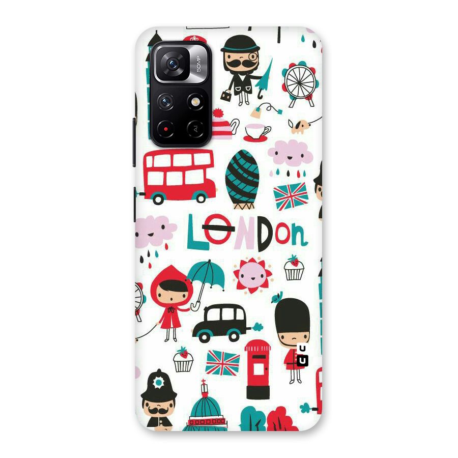 Double Decker Back Case for Redmi Note 11T 5G