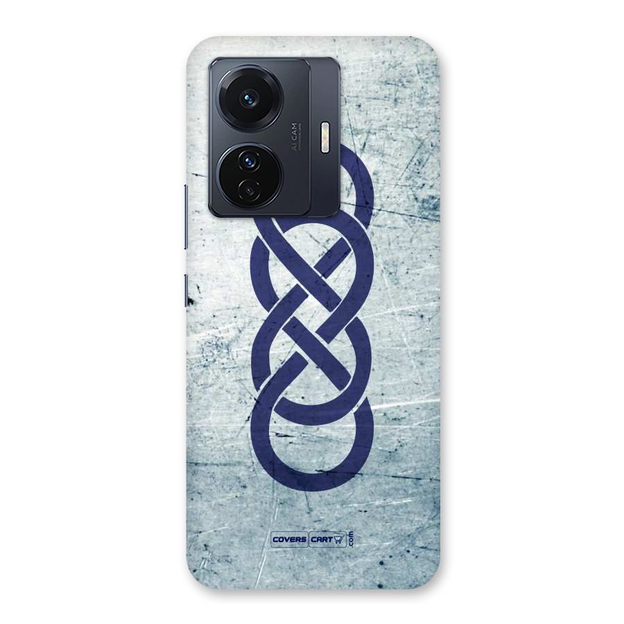 Double Infinity Rough Back Case for Vivo iQOO Z6 Pro