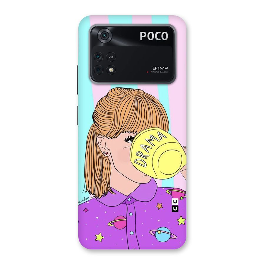 Drama Cup Back Case for Poco M4 Pro 4G