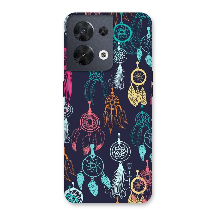 Dream Catcher Pattern Back Case for Oppo Reno8 5G