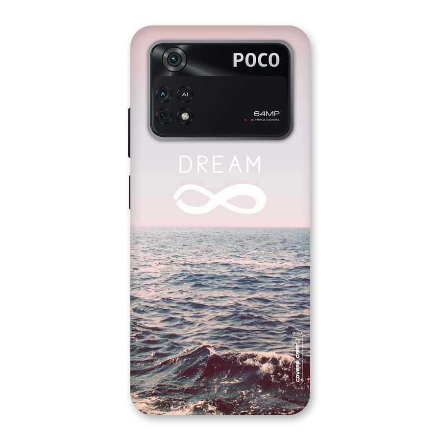 Dream Infinity Back Case for Poco M4 Pro 4G