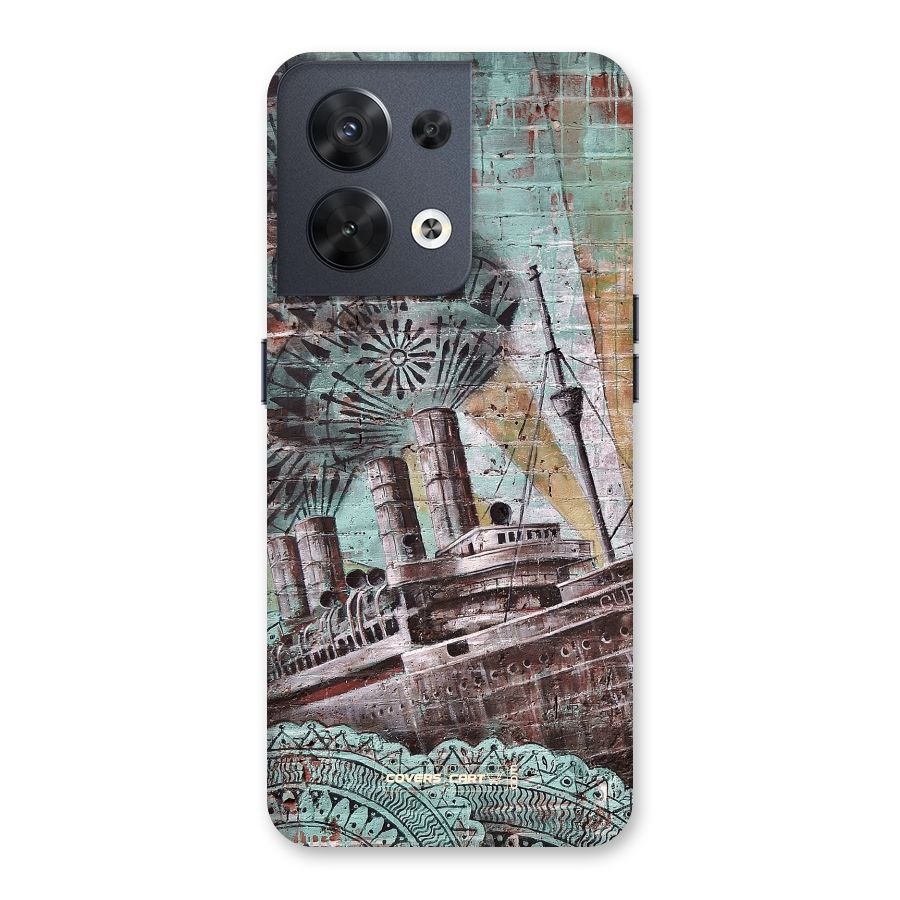Dream Ship Back Case for Oppo Reno8 5G