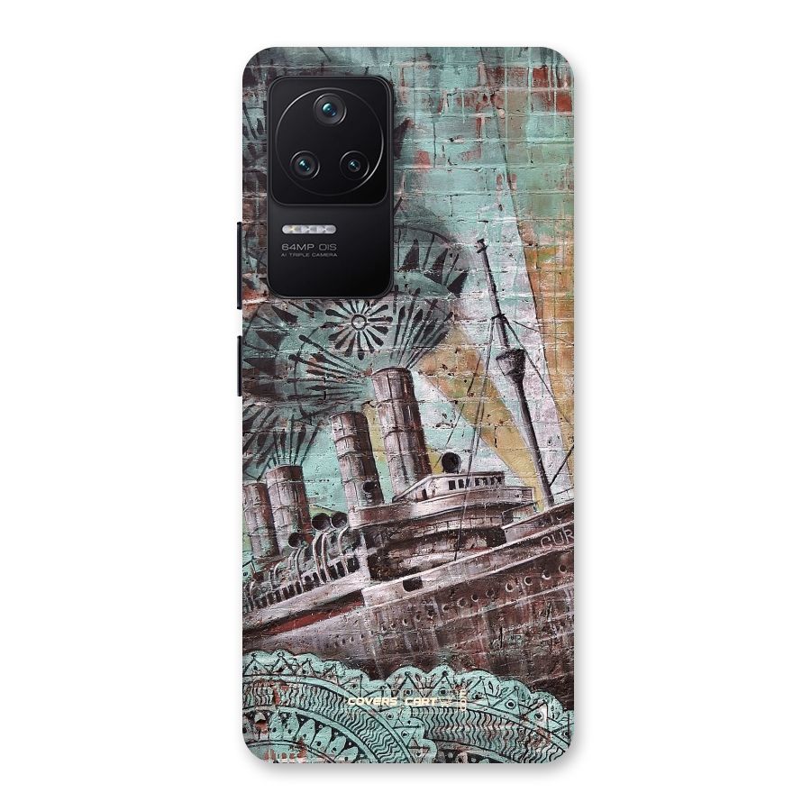 Dream Ship Back Case for Poco F4 5G