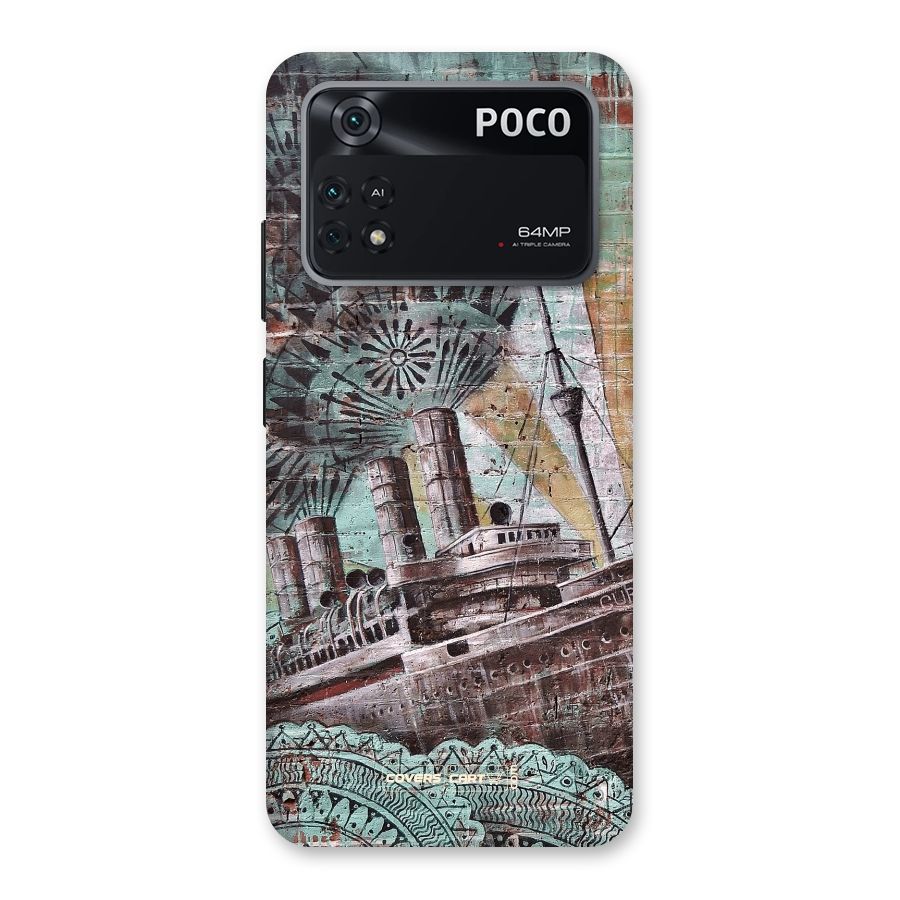 Dream Ship Back Case for Poco M4 Pro 4G