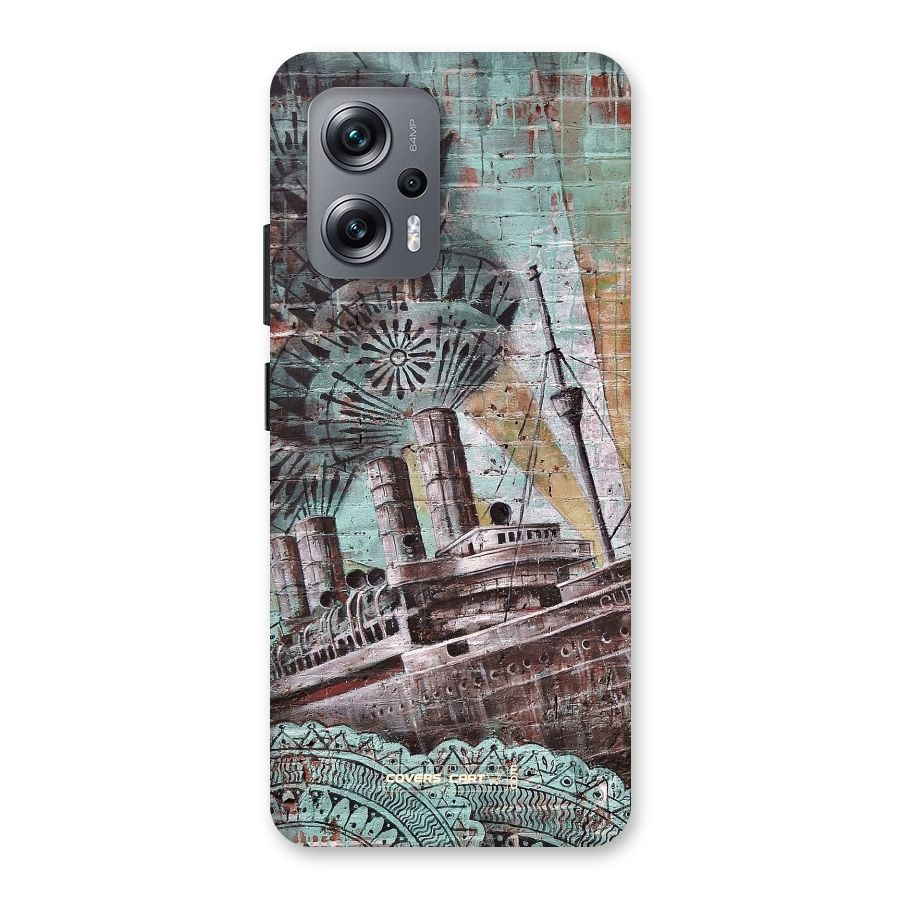 Dream Ship Back Case for Redmi K50i
