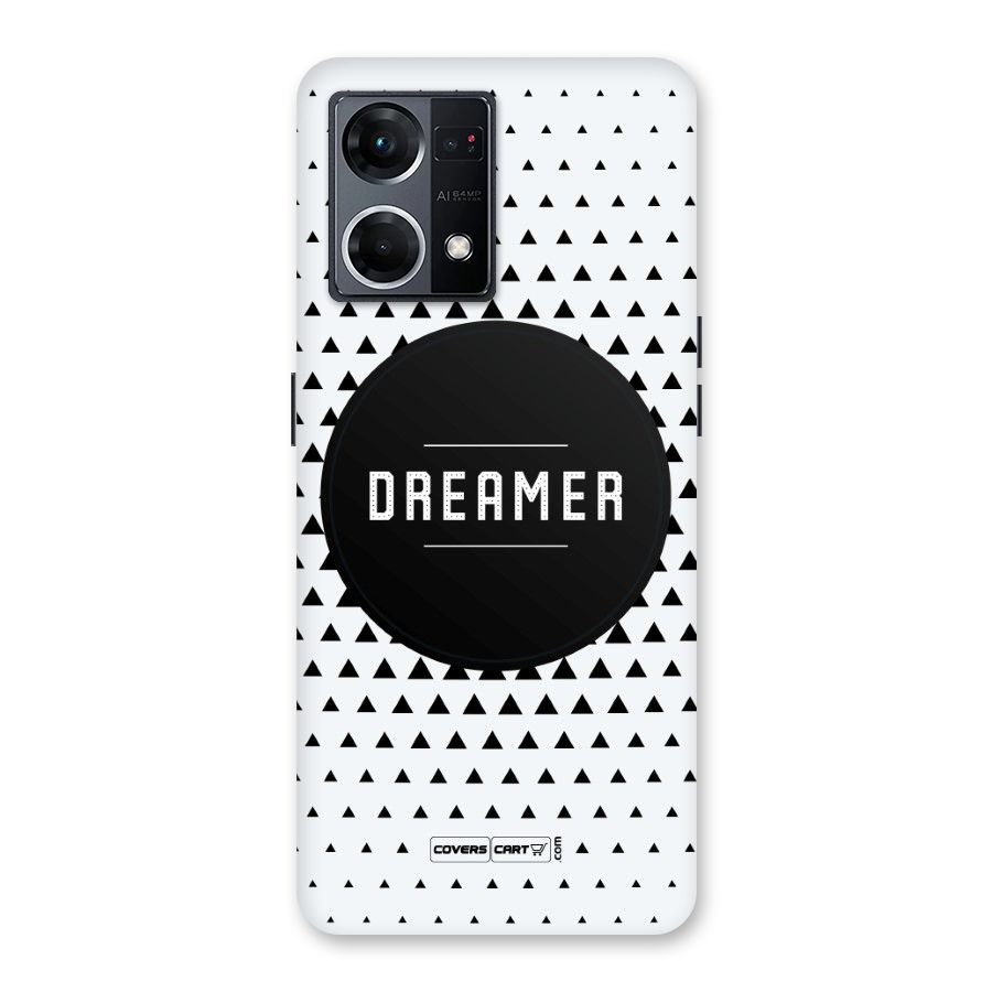 Dreamer Minimalist Glass Back Case for Oppo F21 Pro 5G