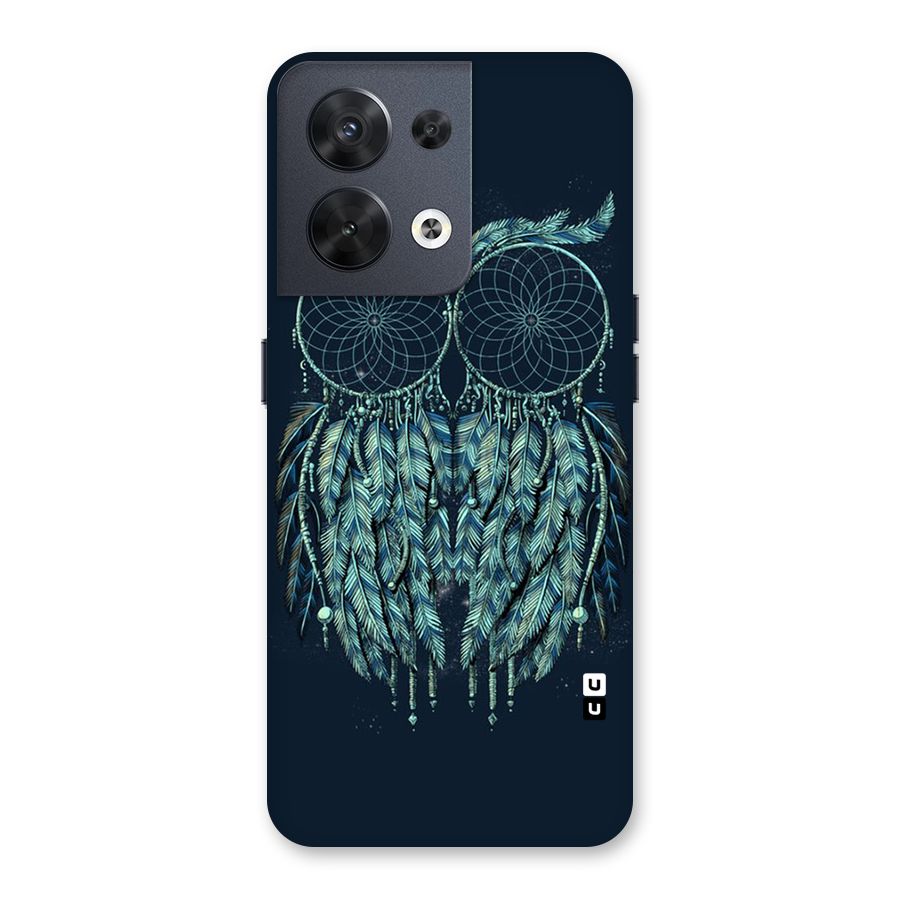 Dreamy Owl Catcher Back Case for Oppo Reno8 5G