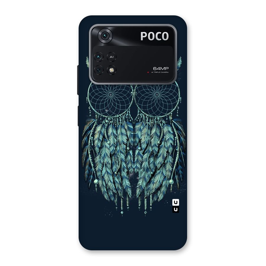 Dreamy Owl Catcher Back Case for Poco M4 Pro 4G