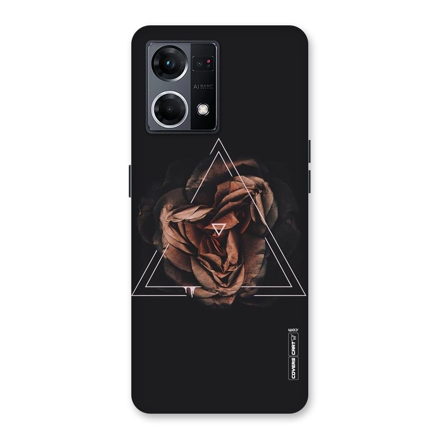 Dusty Rose Glass Back Case for Oppo F21 Pro 5G