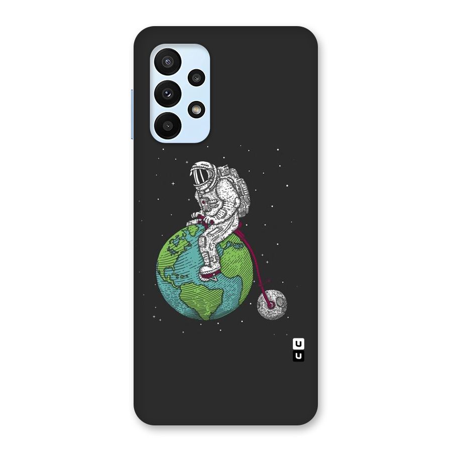 Earth Space Doodle Back Case for Galaxy A23